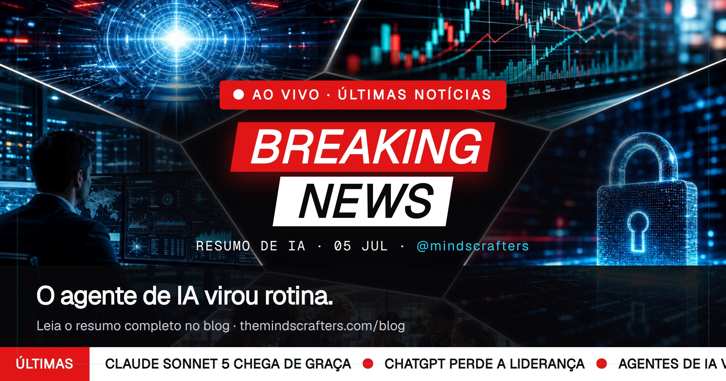 Agentes de IA viraram rotina nas empresas: o que muda para a sua PME